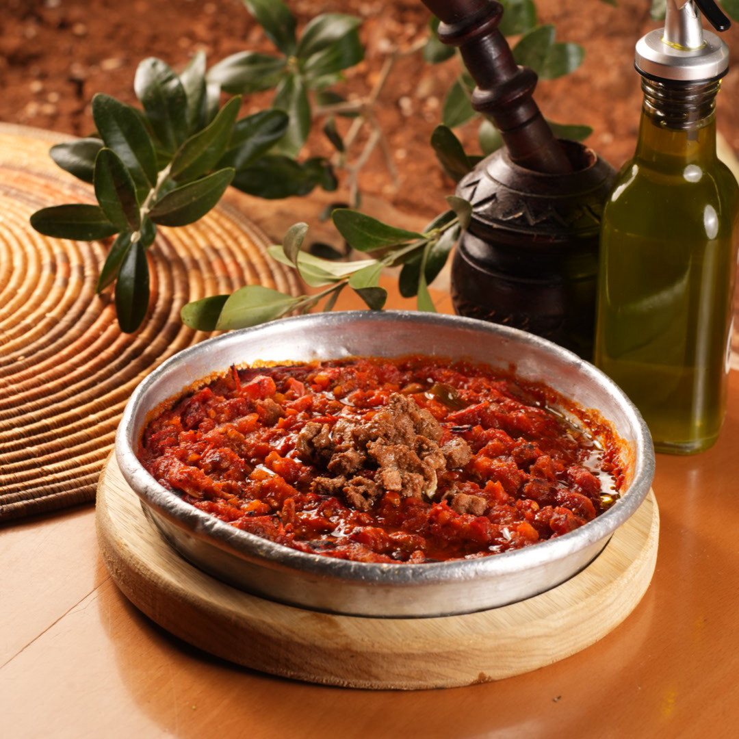 Tomato skillet with beef